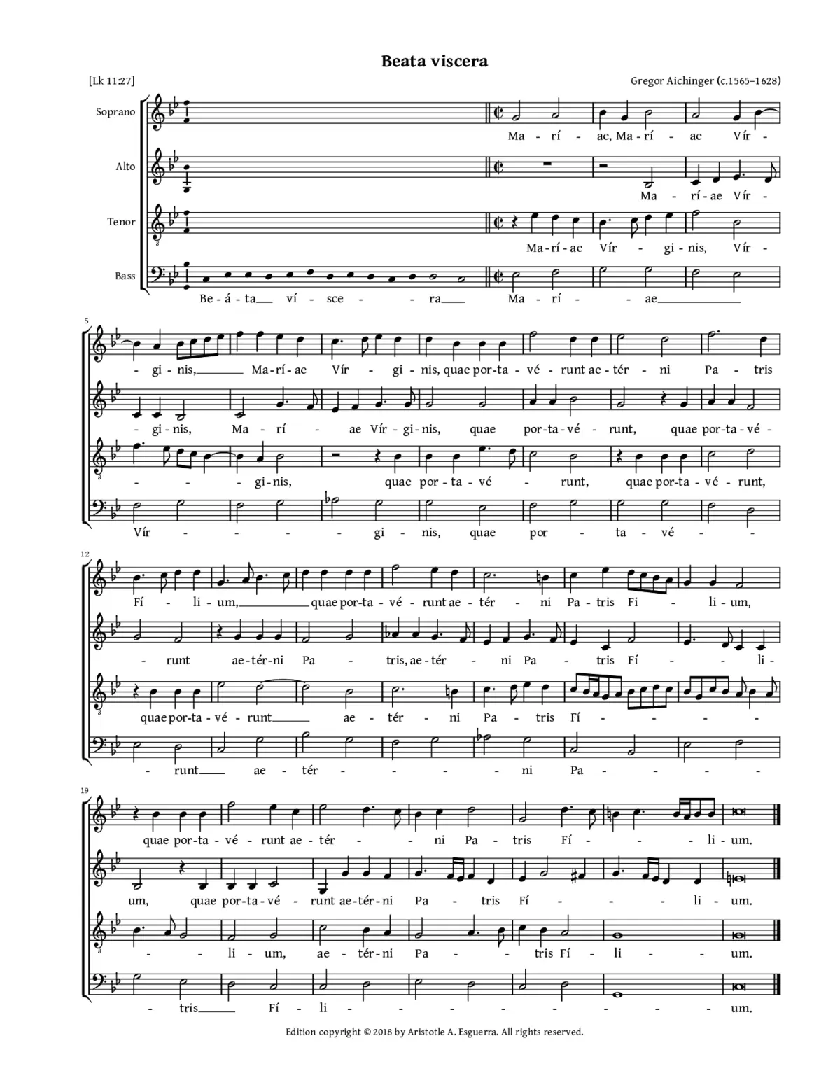 Beata viscera - Page 1