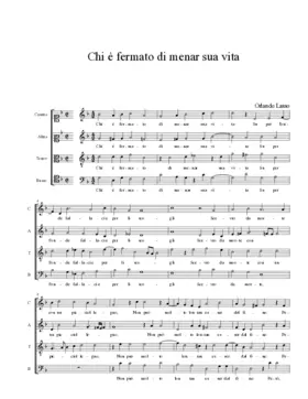 Chi è fermato di menar sua vita