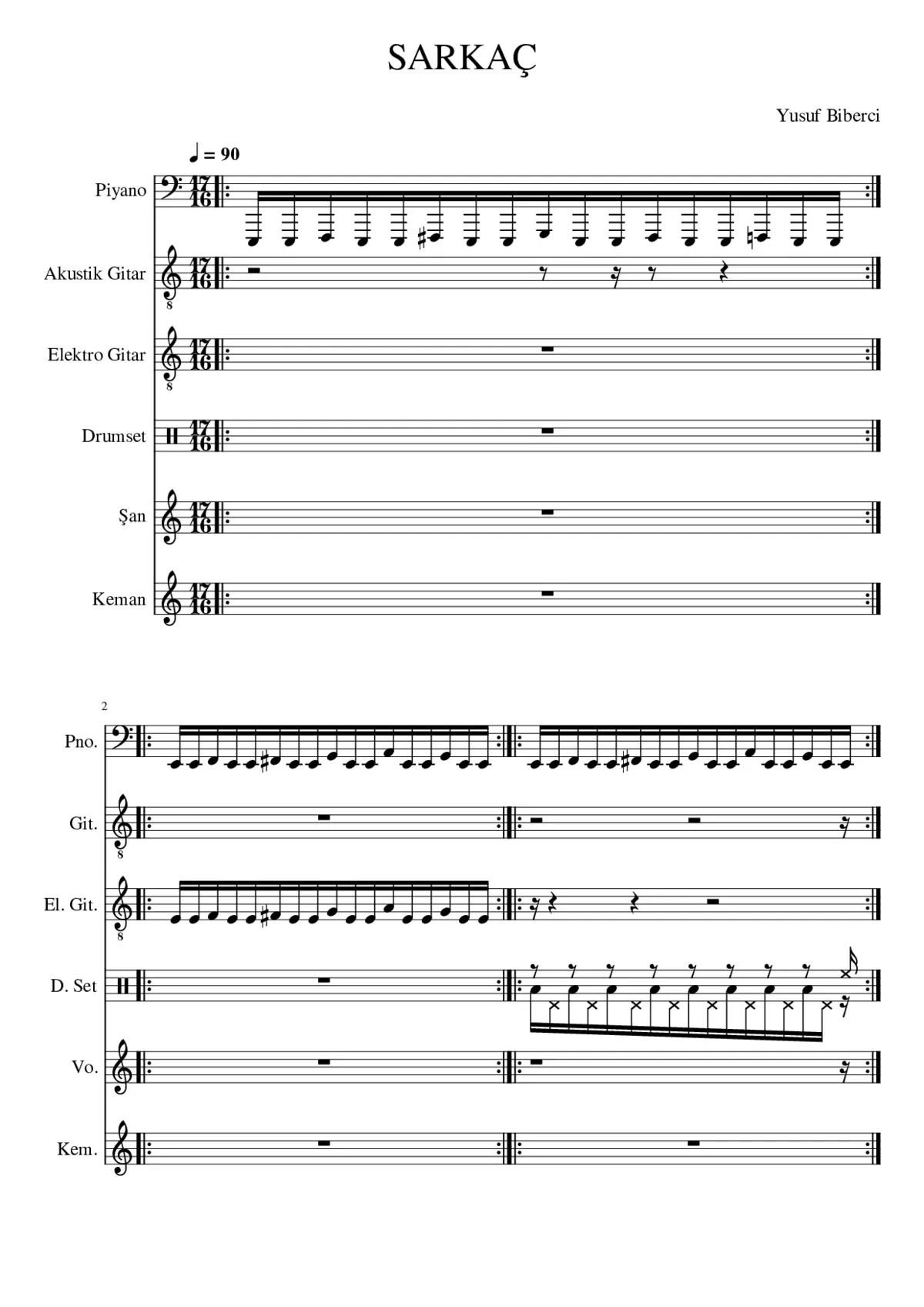 SARKAÇ - Page 1