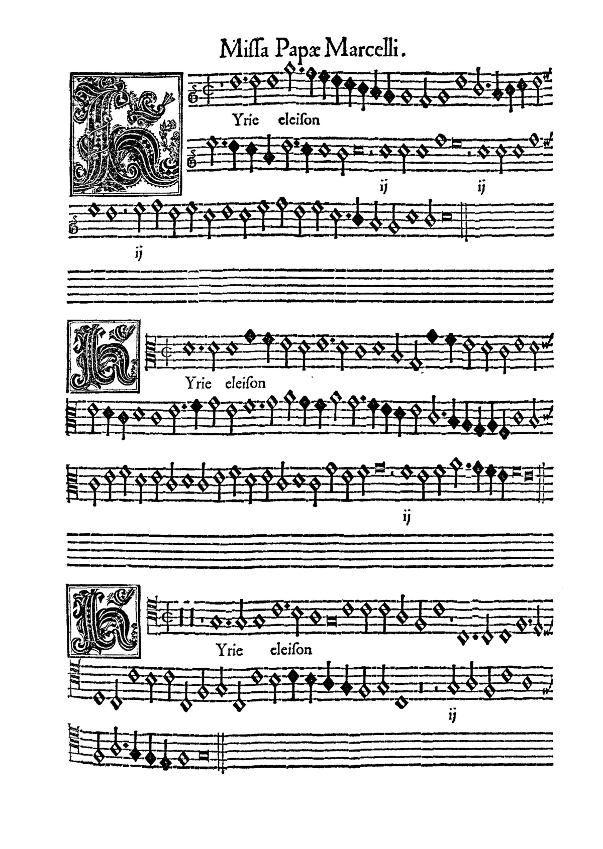 Missa Papae Marcelli - Page 1