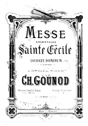 Messe solennelle de Sainte-Cécile