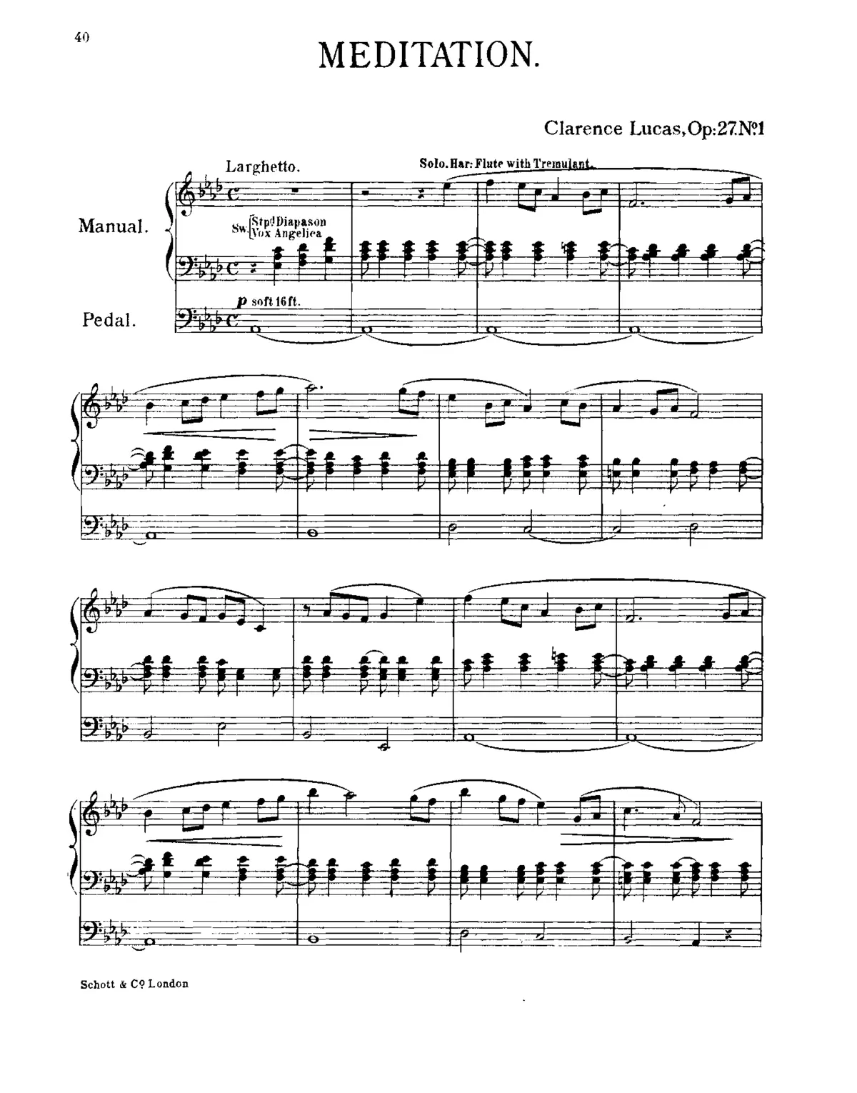 2 pièces pour grand orgue - Page 1