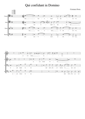 Qui confidunt in Domino