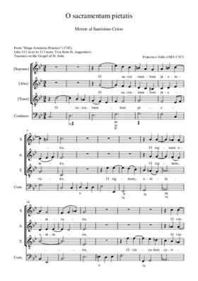 O sacramentum pietatis