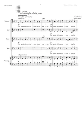 The last night of the year