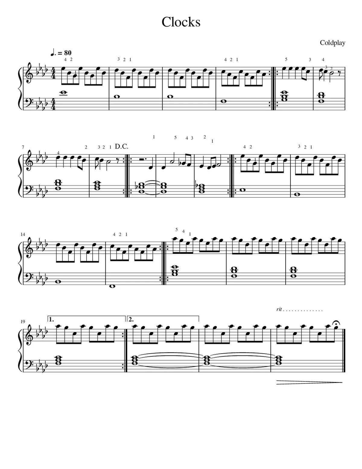 clocks - Page 1