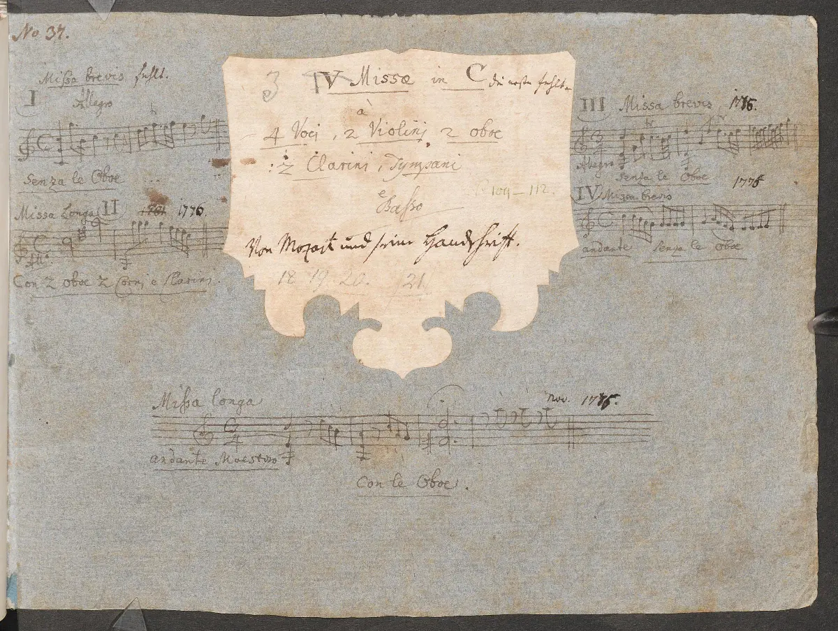 Missa brevis in C - Page 1