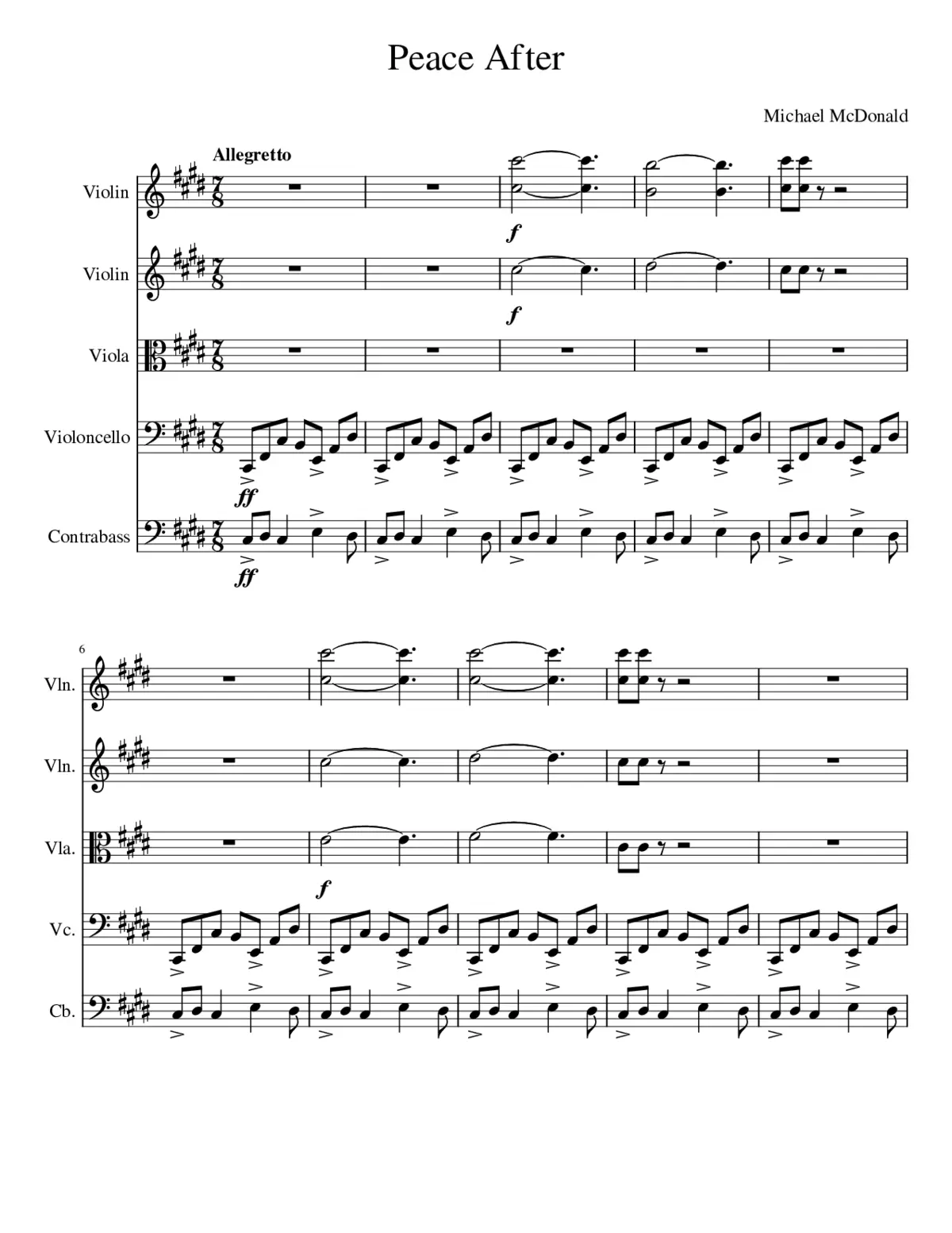 Peace After - Page 1