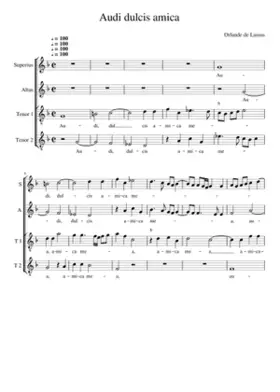 Audi dulcis amica mea