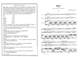 Piano Trio No.1