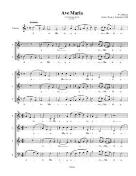 Ave Maria, KV 554