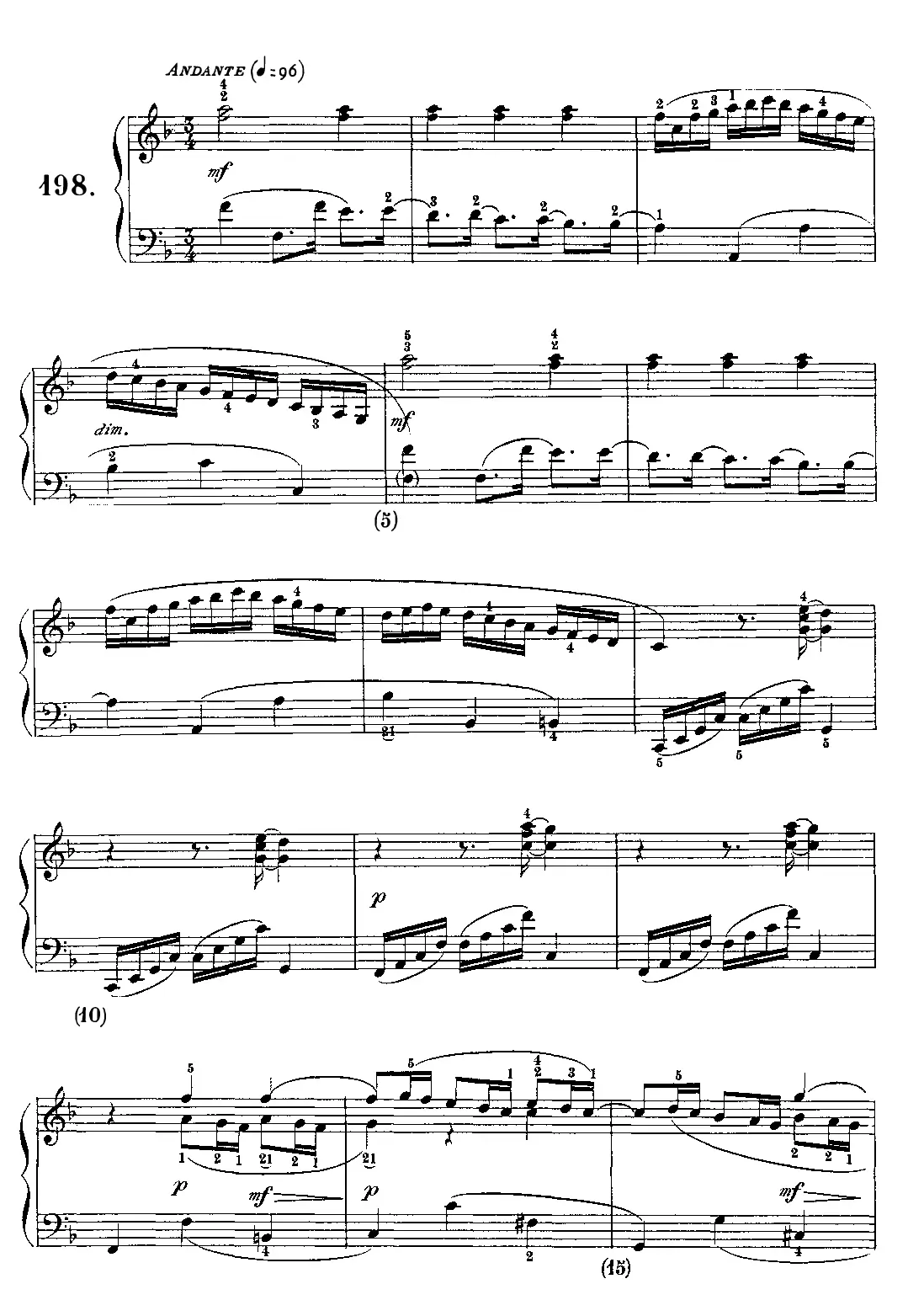 Keyboard Sonata in F major - Page 1