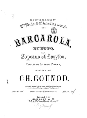 Barcarola