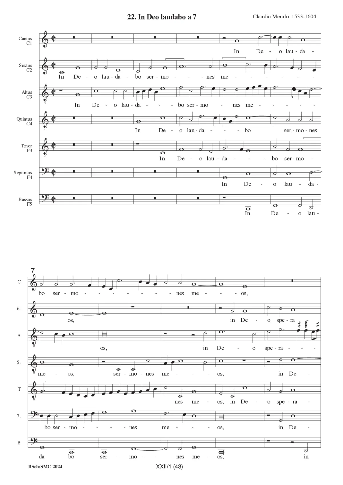 In Deo laudabo - Page 1