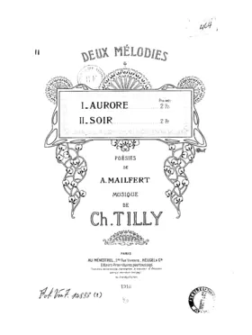 Deux mélodies
