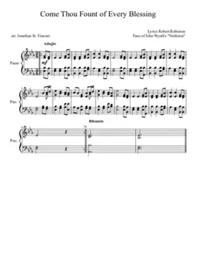 come thou fount of every blessing