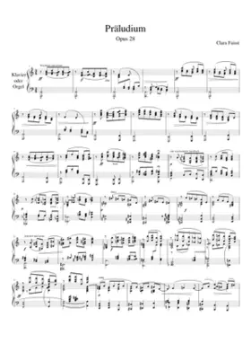 Präludium in gotischem Stil für Klavier (oder Orgel) Opus 28