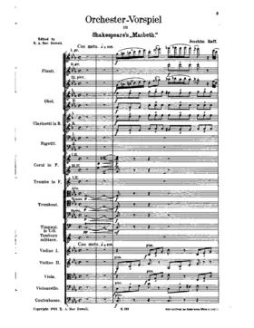 Orchestral Prelude to Shakespeare's Macbeth