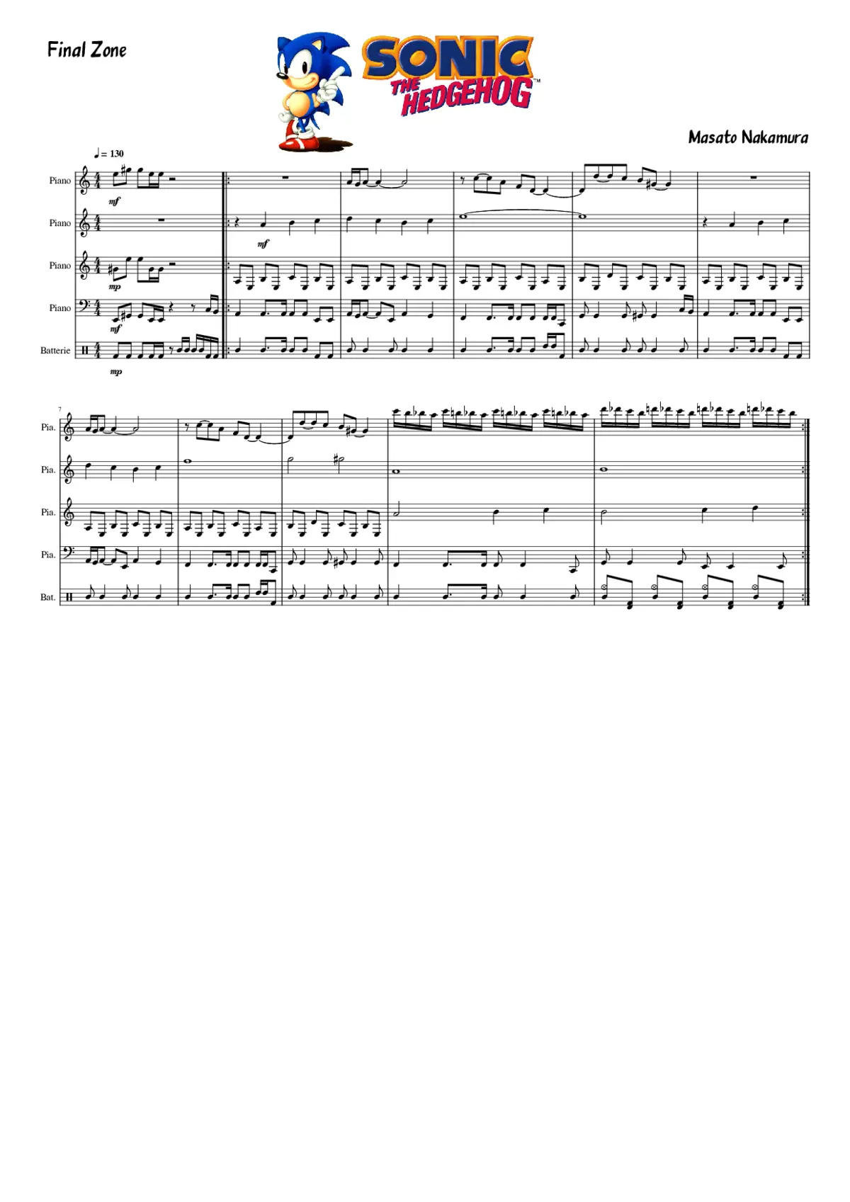 sonic the hedgehog - final zone - Page 1