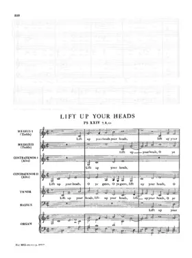 Lift Up Your Heads