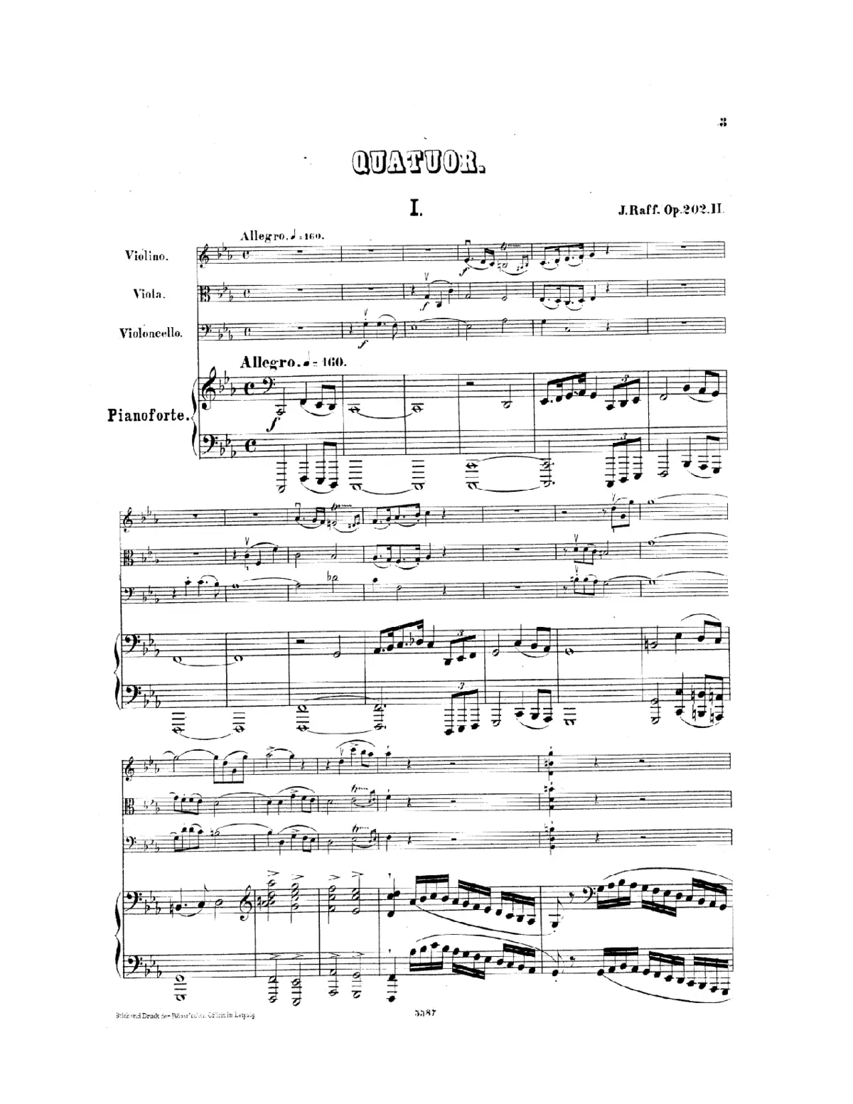 2 Piano Quartets - Page 1