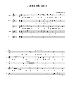 L’anima mia ferita
