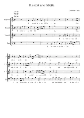 Il estoit une fillette