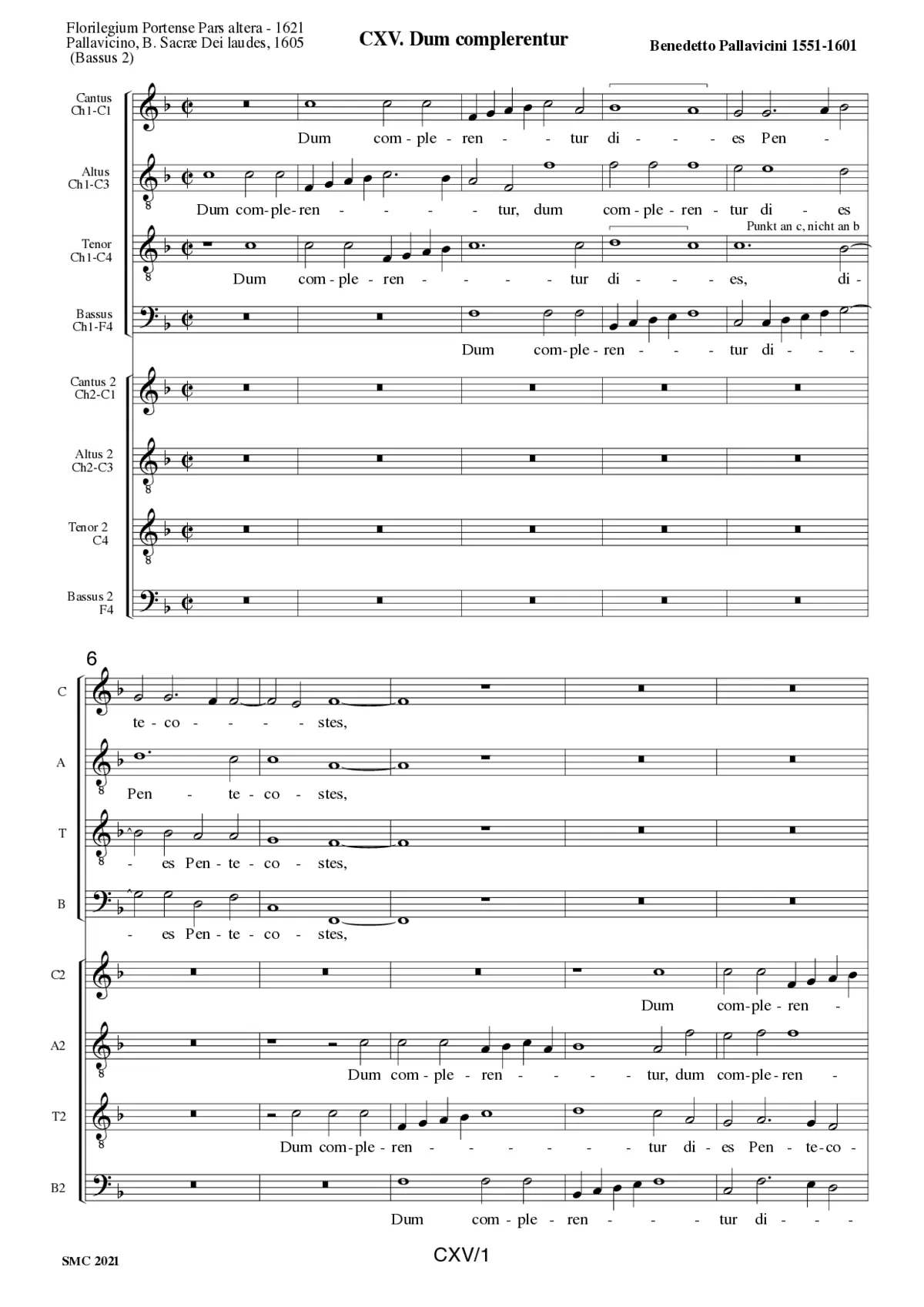 Dum complerentur - Page 1