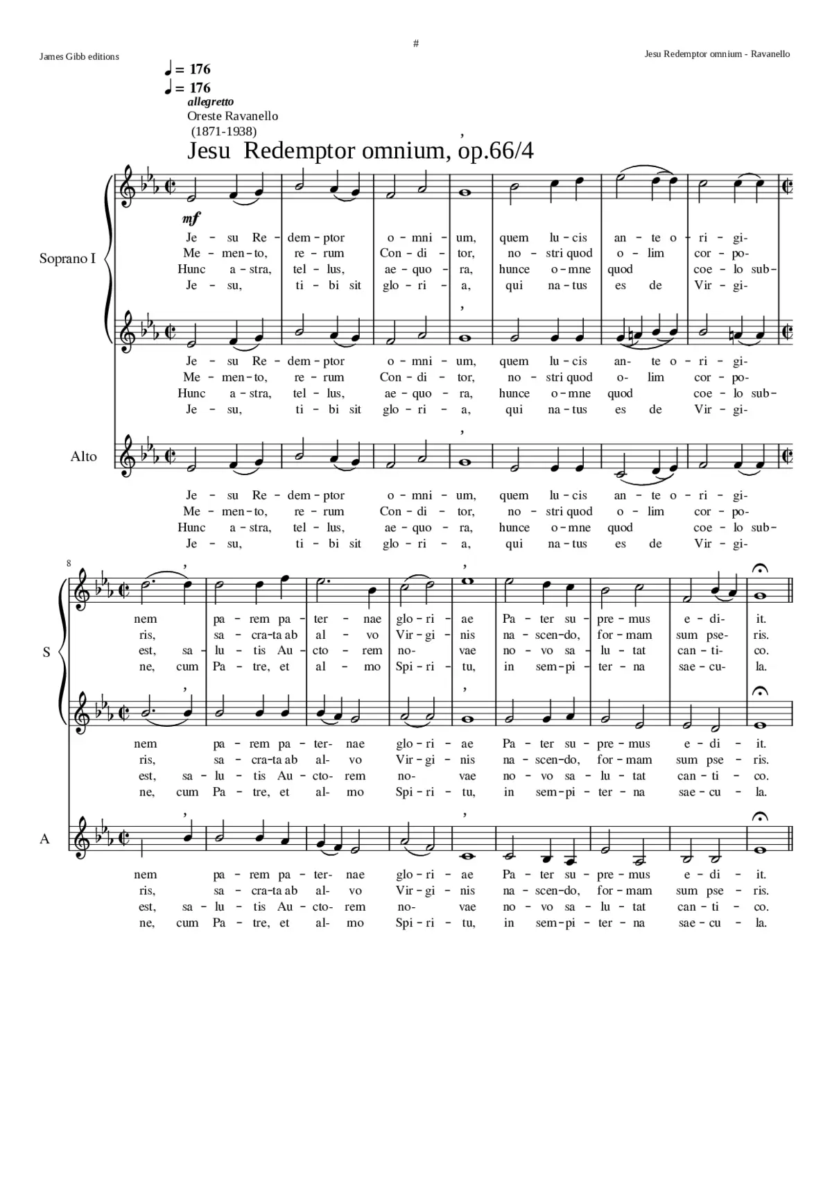 Jesu Redemptor omnium - Page 1