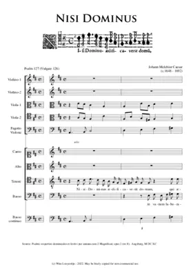 Nisi Dominus