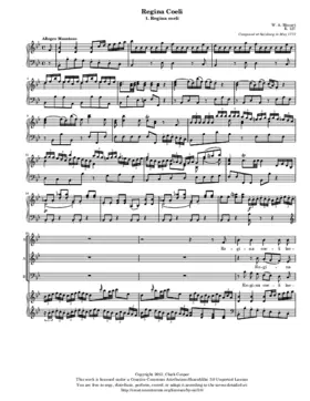 Regina coeli, KV 127