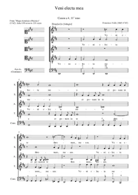 Veni electa mea