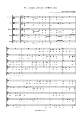 Domine Deus qui conteris bella