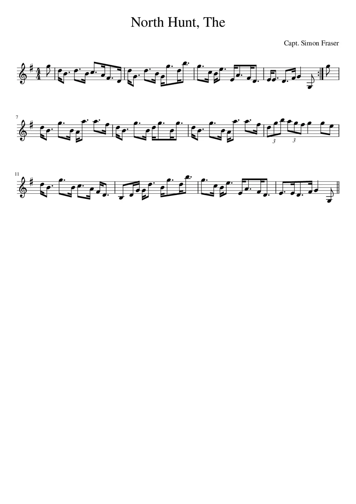 The North Hunt - Page 1