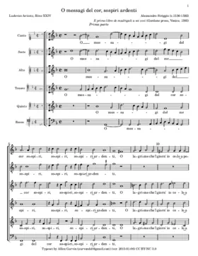 O messagi del cor, sospiri ardenti