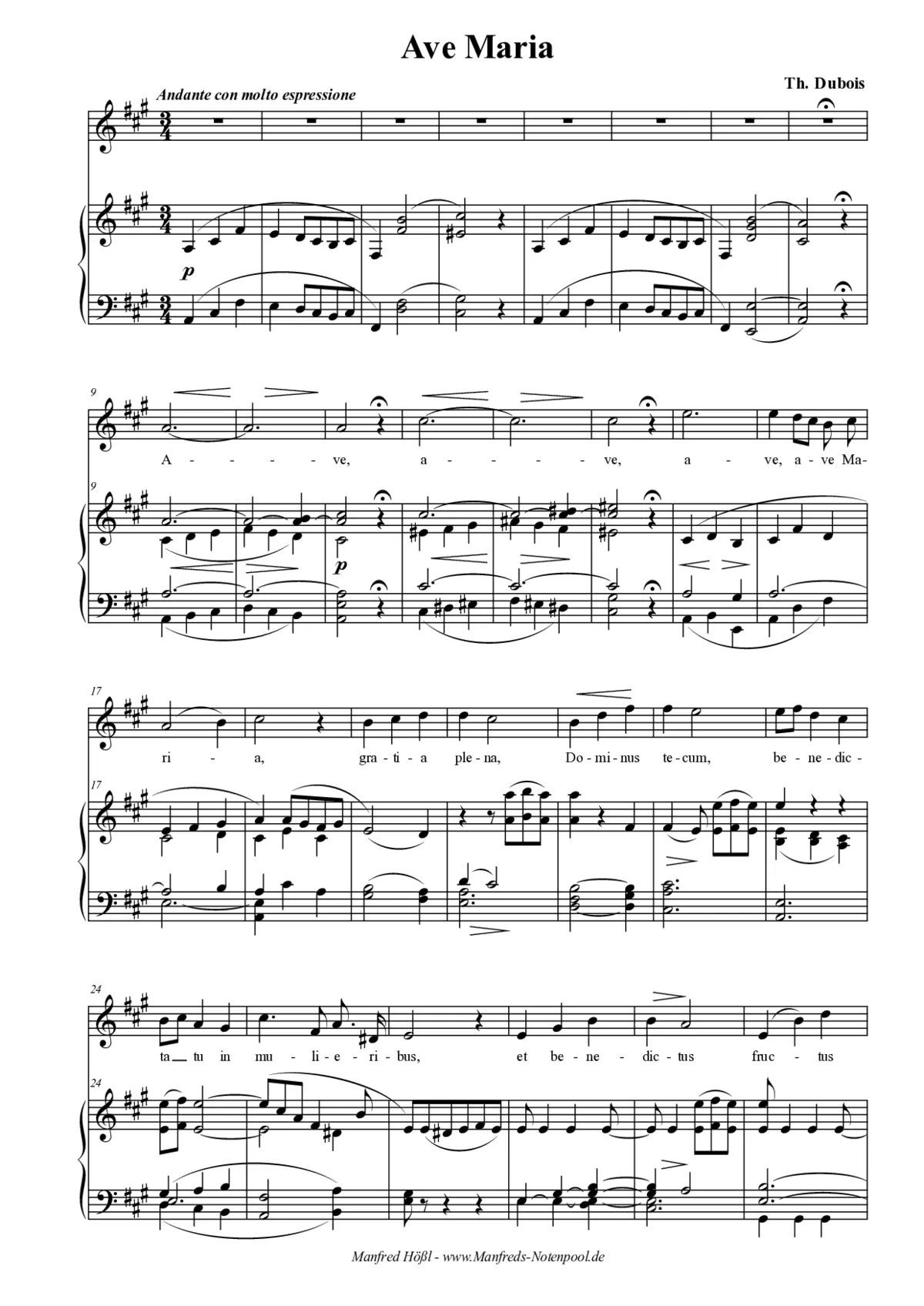 2 Ave Maria - Page 1