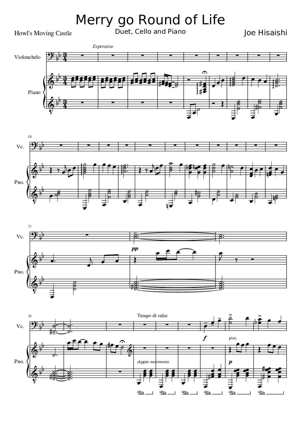 Merry-Go-Round of Life - Page 1