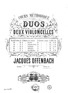 Duos for 2 Cellos