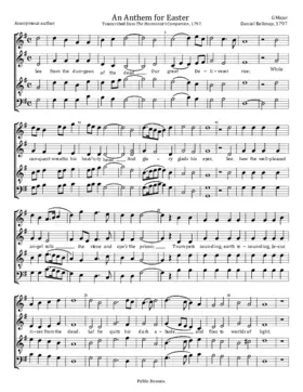 An Anthem for Easter