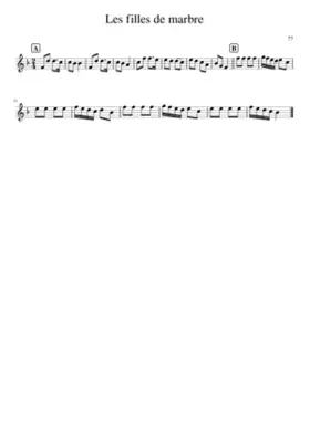 Les filles de marbre