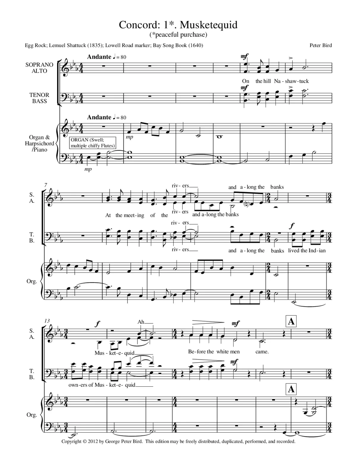 Concord: 1. Musketequid - Page 1