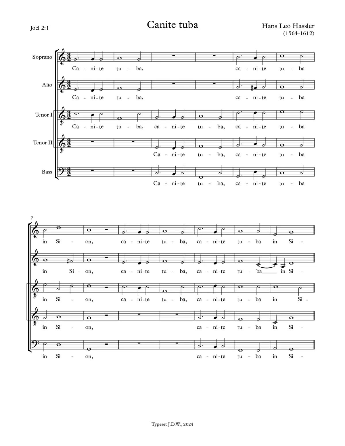 Canite tuba - Page 1