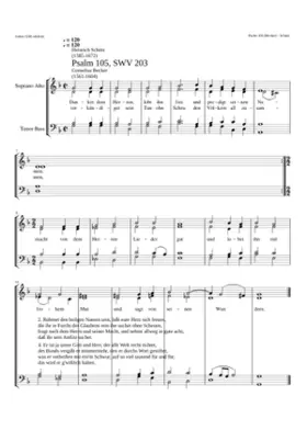 Danket dem Herren lobt ihn frei SWV 203