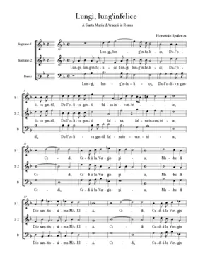 Lungi, lung'infelice