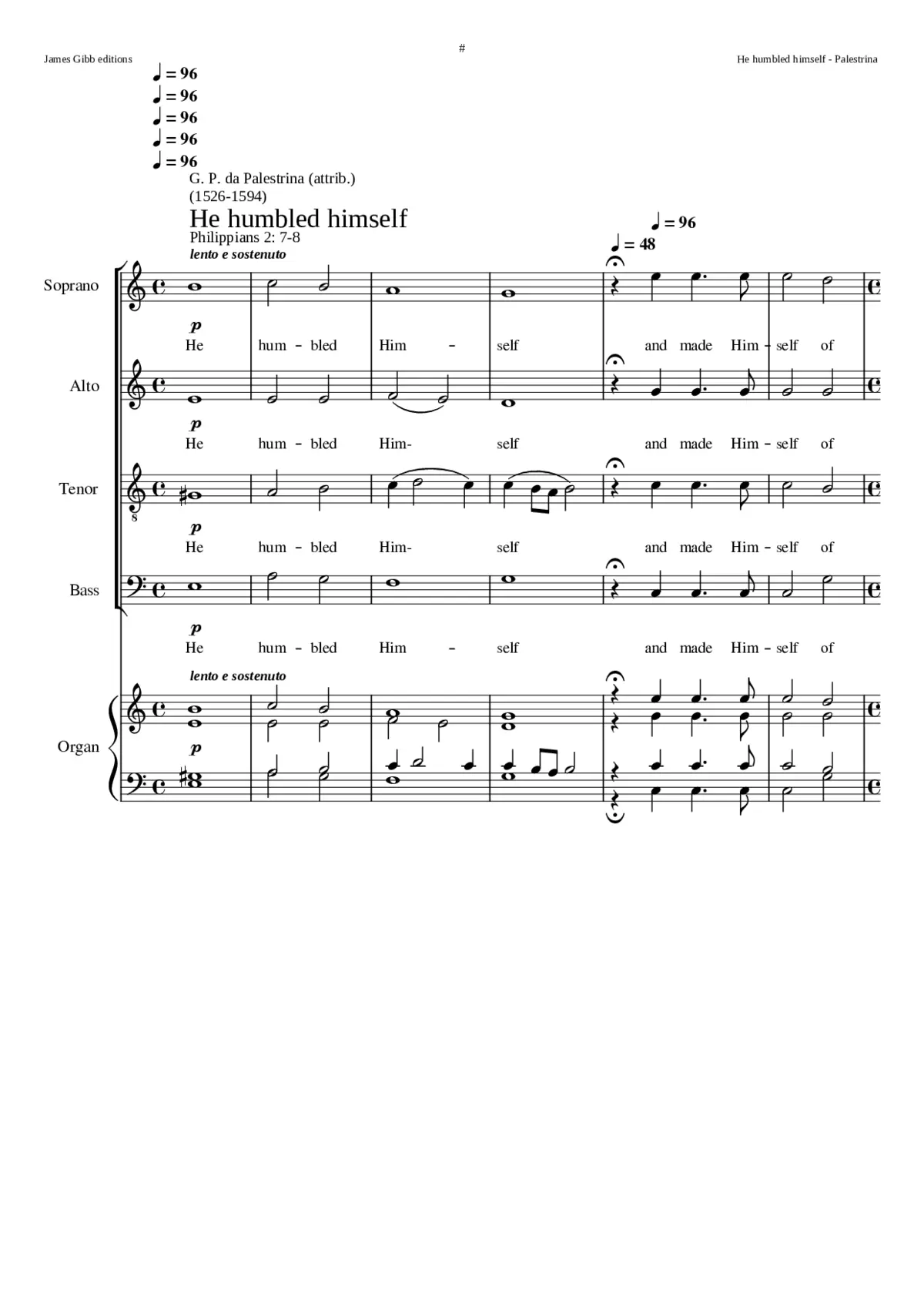 He humbled himself - Page 1