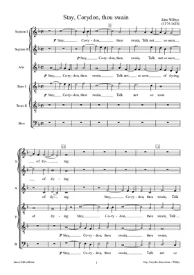 Stay, Corydon, thou swain