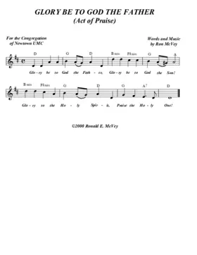 Glory be to God the father