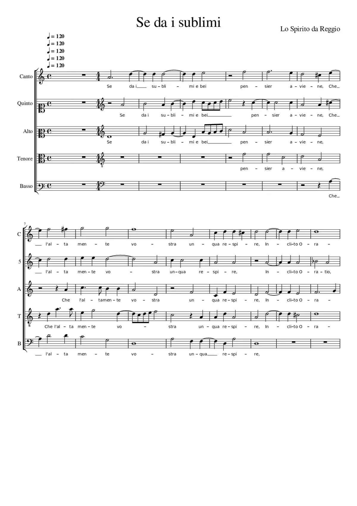 Se da i sublimi - Page 1