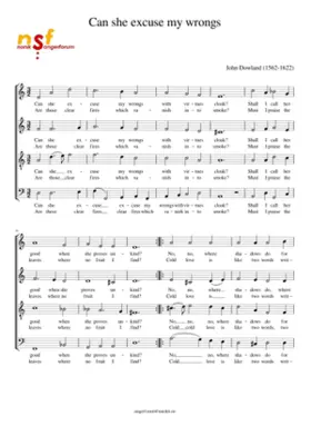 Can she excuse my wrongs