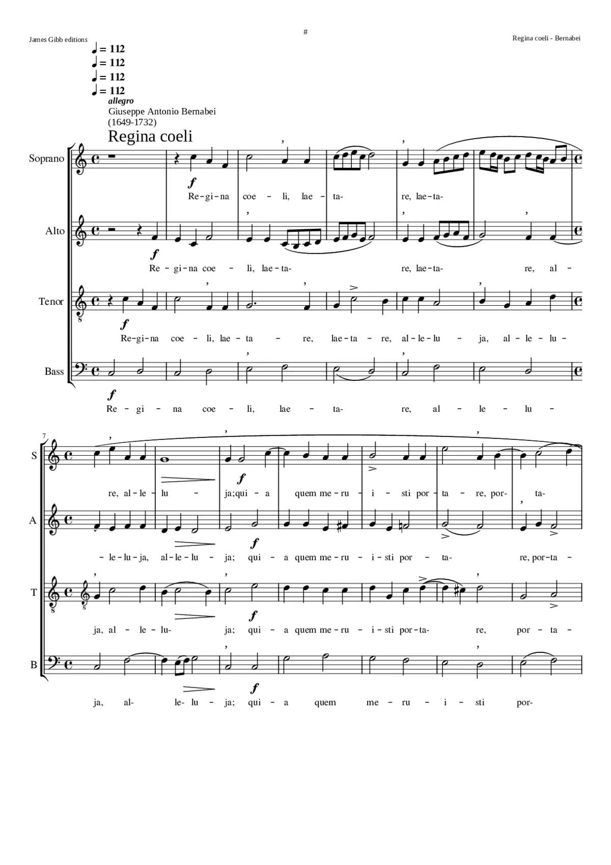 Regina Coeli - Page 1